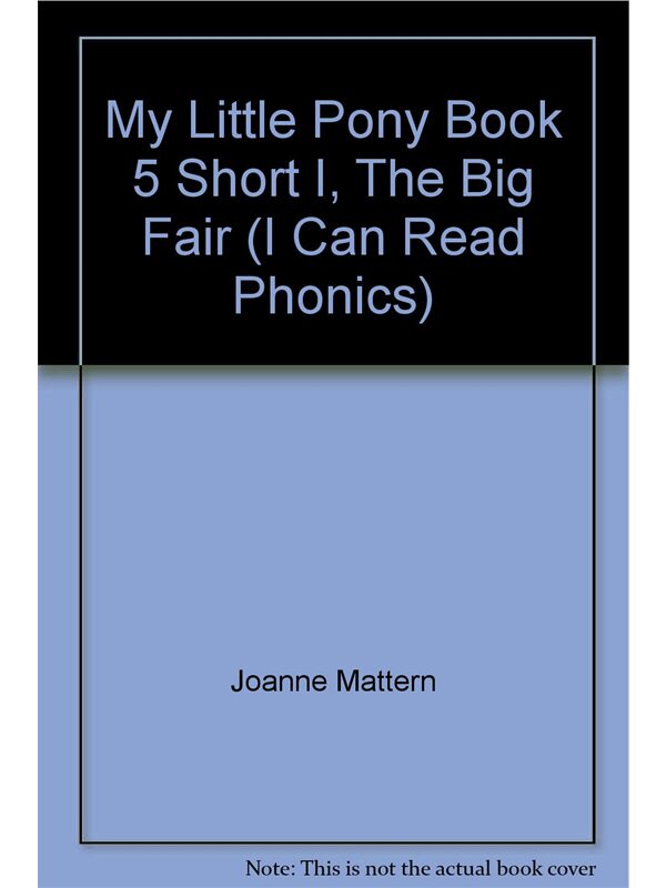 I can Read! my little Pony book 5 - 实物图