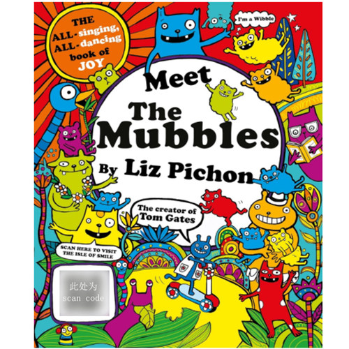 现货 遇见Mubbles 全彩漫画  Meet the Mubbles:  全彩漫画 儿童读物   Liz Pichon