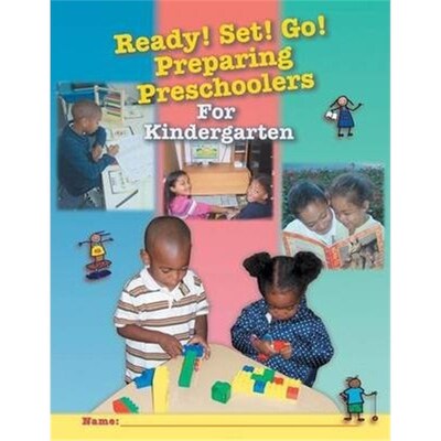 按需印刷不退不换Ready! Set! Go! Preparing Preschoolers for Kindergarten[9781438947853]
