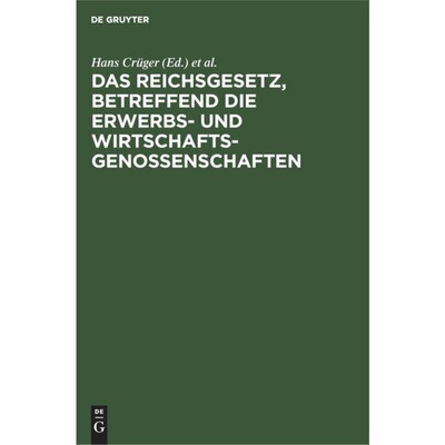 预订不退不换德语 Das Reichsgesetz, betreffend die Erwerbs-