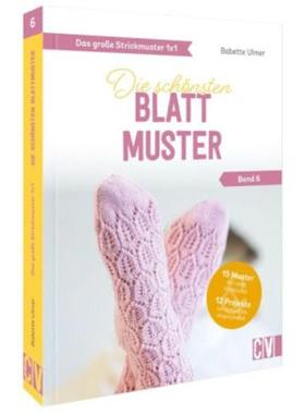 预订【德语】 Das große Strickmuster 1x1:Die schönsten Blattmuster (Band 6)