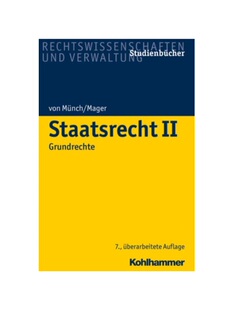 预订【德语】Staatsrecht II:Grundrechte
