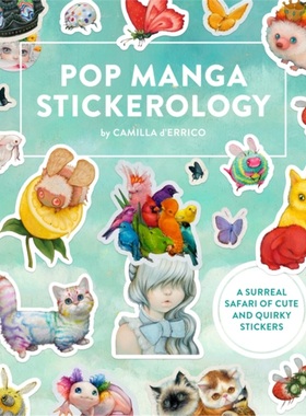预售【2025新书】POP MANGA STICKEROLOGY[9780593581896]