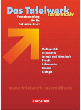预订【德语】 Das Tafelwerk interaktiv - Formelsammlung für die Sekundarstufe I - Al[9783060002894]
