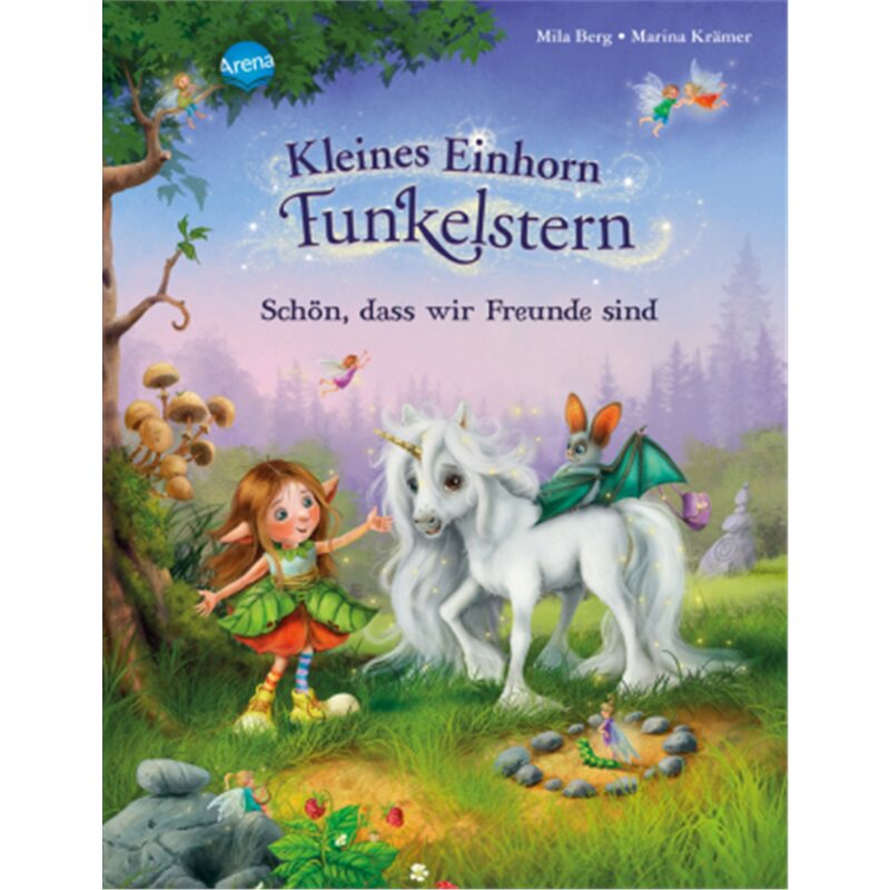 预订不退不换德语Kleines Einhorn Funkelstern. Schon, dass wir Freunde sind[9783401708249]