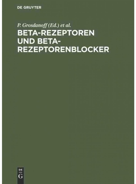 按需印刷DEG Beta Rezeptoren und Beta Rezeptorenblocker[9783110114270]