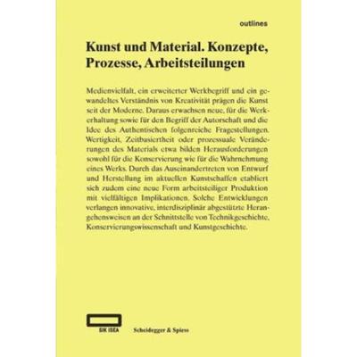 预订【德语】 Kunst und Material:Konzepte, Prozesse, Arbeitsteilungen