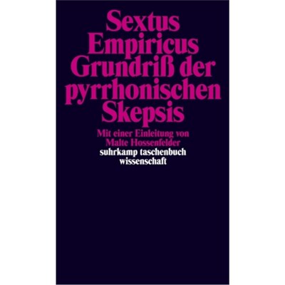 预订【德语】Grundriß der pyrrhonischen Skepsis: