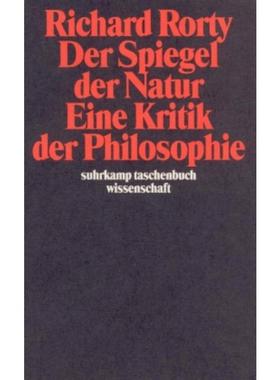 预订【德语】 Der Spiegel der Natur, Eine Kritik der Philosophie: