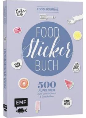 预订【德语】 Food Journal - Das Food-Stickerbuch:500 Aufkleber zum Verschönern und Bes