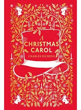 圣诞颂歌 A Christmas Carol: Puffin Clothbound Classics系列 英文原版查尔斯狄更斯 Charles Dickens 精装经典文学名著 圣诞节