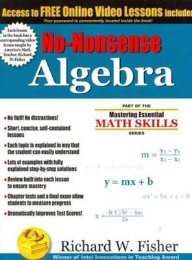 按需印刷No-Nonsense Algebra:Part of the Mastering Essential Math Skills Series[9780984362998]