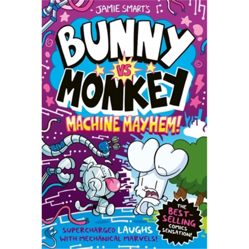 Bunny vs Monkey: Machine Mayhem 机器故障 [9781788452977] 兔子大战猴子