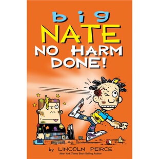 现货 大内特：没什么大不了的？ 大内特系列 Big Nate. No harm done!?(Big Nate Graphic Novels) 英文原版 上海外文 97988816024
