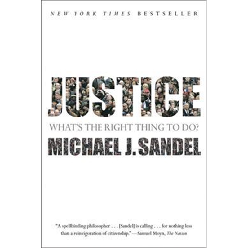 现货 公正:做哪些事是正确 英文原版书籍 Justice: What's the Right Thing to Do? 迈克尔桑德尔公开课 罗辑思维书单英语