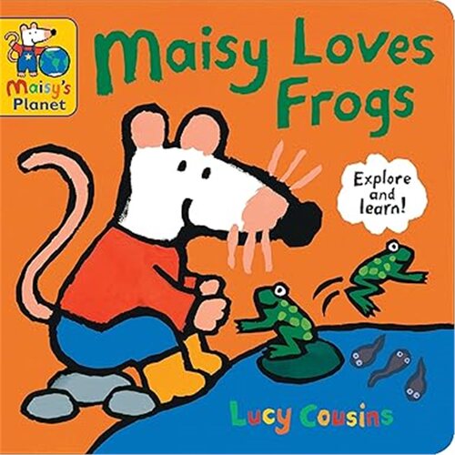 现货Maisy Loves Frogs: A Maisy's Planet Book[9781529523119]