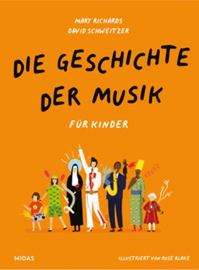 预订【德语】 Die Geschichte der Musik - für Kinder[9783038762003]