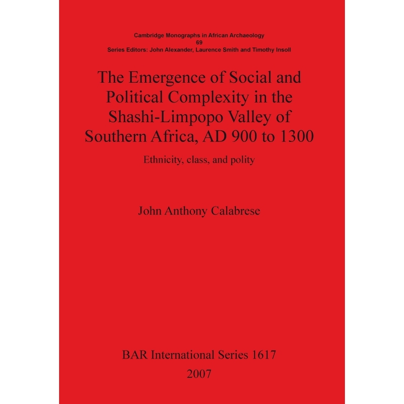 【按需印刷】The Emergence of Social and Political Complexity