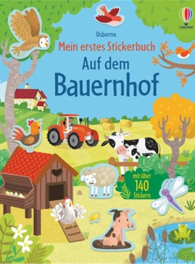 预订【德语】 Mein erstes Stickerbuch: Auf dem Bauernhof[9781789415407]