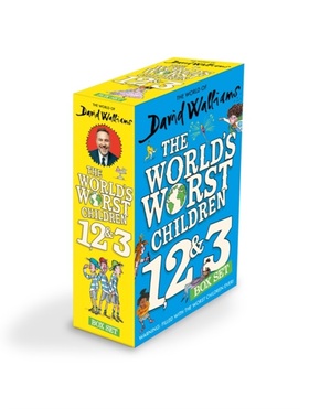 现货The World's Worst Children  糟糕坏小孩 3册 1-3 盒装 大卫威廉姆斯幽默小说 7-12岁 儿童读物 上海外文书店
