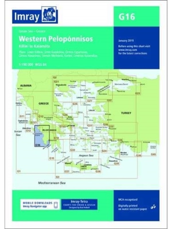 预订Imray Chart G16