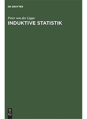 预订【德语】 Induktive Statistik: