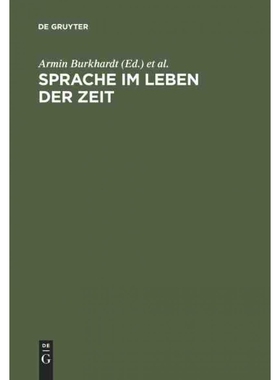 按需印刷不退不换DEG Sprache im Leben der Zeit[9783484730304]