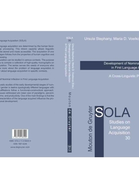 按需印刷DGYT Development of Nominal Inflection in First Language Acquisition[9783110188400]