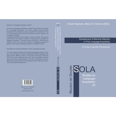 按需印刷不退不换DGYT Development of Nominal Inflection in First Language Acquisition[9783110188400]