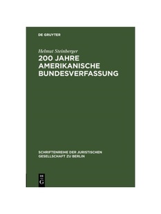 预订【德语】200 Jahre amerikanische Bundesverfassung:Zu den Einflüssen des amerikanischen Verfassungsrechts auf die deu