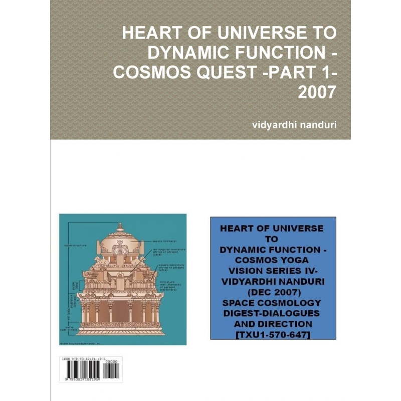 按需印刷HEART OF UNIVERSE TO DYNAMIC FUNCTION -COSMOS QUEST -PART 1-2007[9789382184195]