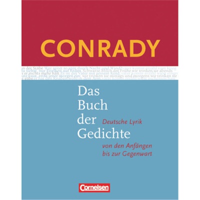 预订不退不换德语 Conrady: Das Buch der Gedichte - Deutsche Lyrik von den Anfängen bis z[9783060601387]