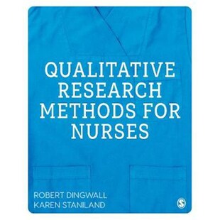 按需印刷Qualitative Research Methods for Nurses[9781446248751]