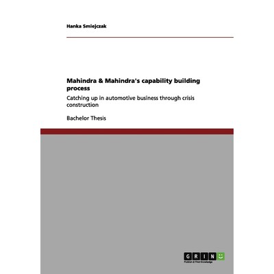 预订Mahindra& Mahindra's capability building process