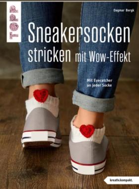 预订【德语】 Sneakersocken stricken mit Wow-Effekt:Mit Eyecatcher an jeder Socke