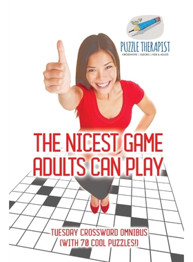 按需印刷The Nicest Game Adults Can Play | Tuesday Crossword Omnibus (with 70 Cool Puzzles!)[9781541943872]