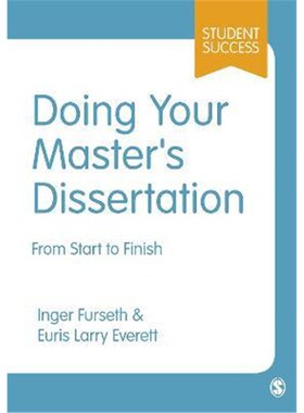 按需印刷不退不换Doing Your Master's Dissertation:From Start to Finish[9781446263990]