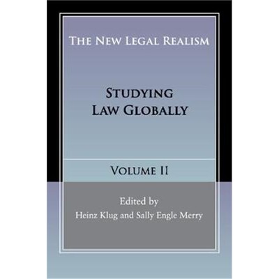 预订The New Legal Realism: Volume 2:Studying Law Globally