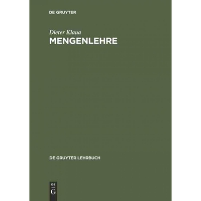按需印刷DEG Mengenlehre[9783110077261]