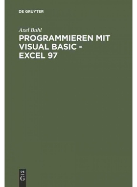 按需印刷DEG Programmieren mit Visual Basic   Excel 97[9783486246773]