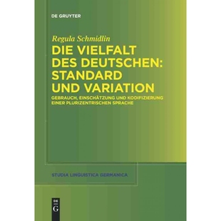 des Deutschen 9783110251241 Die Variation Vielfalt und 按需印刷DEG Standard