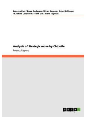 按需印刷Analysis of Strategic move by Chipotle[9783640932078]