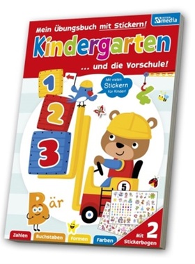 预订【德语】 XXL Übungsbuch - Übungsbuch für den Kindergarten / Vorschule[4019393912216]