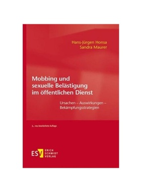 预订【德语】Mobbing und sexuelle Bel?stigung im ?ffentlichen Dienst:Ursachen - Auswirkungen - Bek?mpfungsstrategien