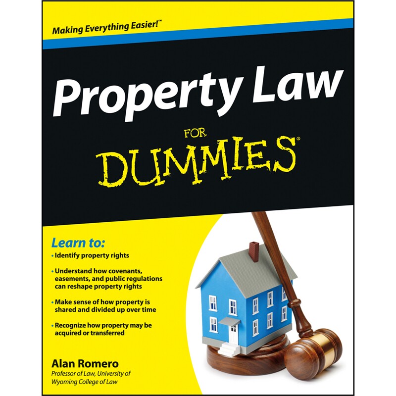 预订不退不换Property Law For Dummies
