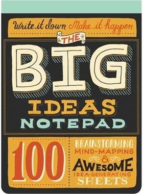 预订Big Ideas Notepad:100 Tear-Out Sheets for Brainstorming, Mind-Mapping, and Awesome Idea-Generating Sheets