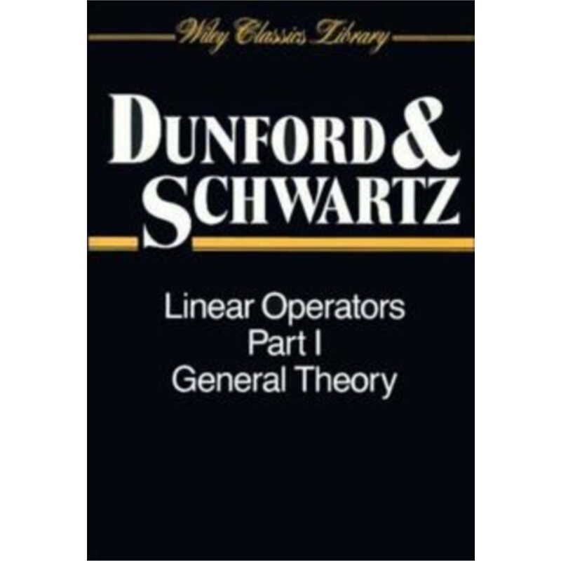 预订Linear Operators, Part 1[9780471608486]