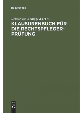 按需印刷DEG Klausurenbuch für die Rechtspflegerprüfung[9783110159097]