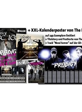 预订【德语】 Titelstory: The Prodigy, m. XXL-Kalenderposter von The Prodigy + Audio-CD:gratis CD-Beilage mit 18 Tracks