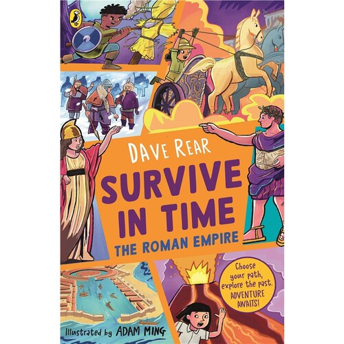 现货 在时间中生存：罗马帝国 Survive in Time: The Roman Empire 英文原版 上海外文 9780241740699